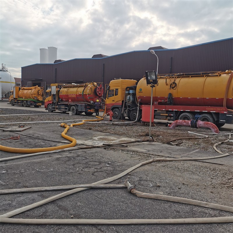 罗湖污水池清理